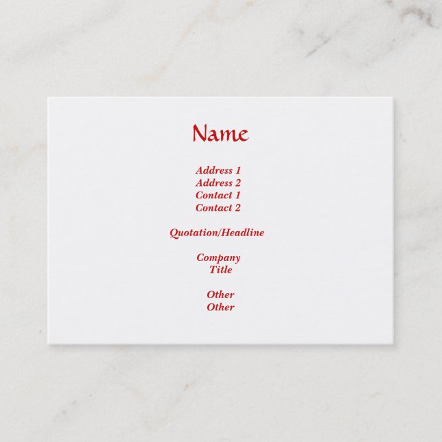 Tarjeta De Visita ¿Te Casarás Conmigo? (Anverso)