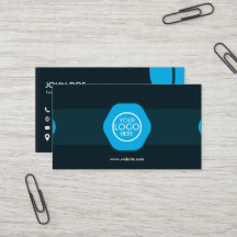 Teal Negro Profesional Corporativo
