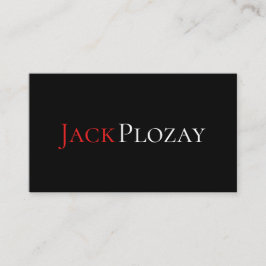 Tarjeta De Visita Teatro profesional y arte fotografía moderna