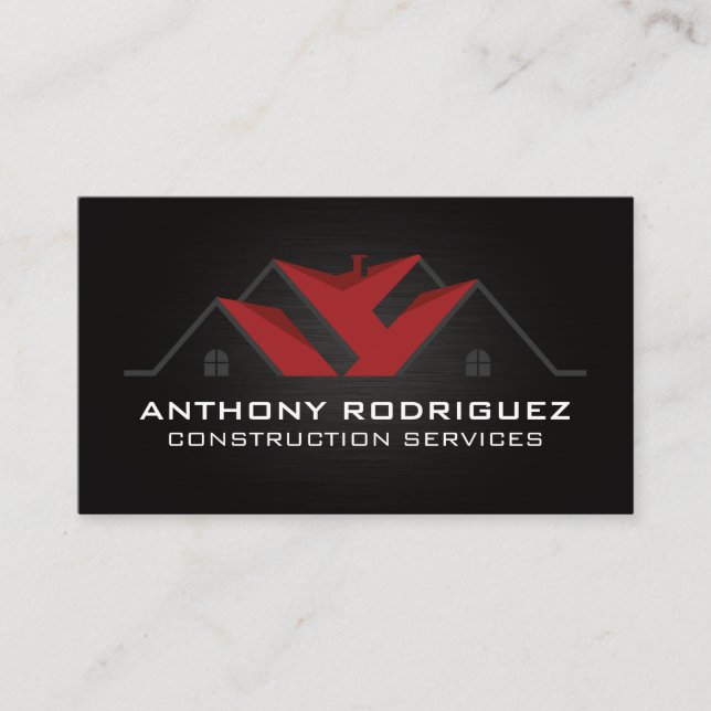 Tarjeta De Visita Techo | Inmobiliaria | Residencial (Anverso)