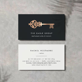 Tarjeta De Visita Tecla Vintage | Cobre | Bienes inmuebles