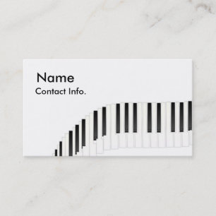 Tarjeta De Visita Teclado