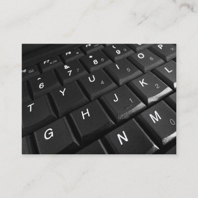 Tarjeta De Visita Teclado 02 (Anverso)