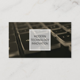 Tarjeta De Visita Teclado   Codificador   Programador
