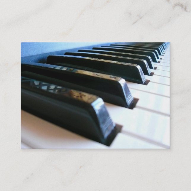 Tarjeta De Visita Teclado, mini foto (Anverso)