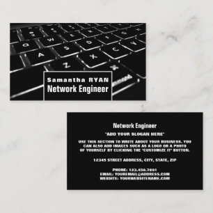 Tarjeta De Visita Teclado, tecnología de la información, computadora