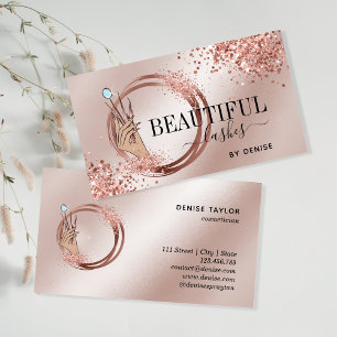 Tarjeta De Visita técnica de latigazos moderna mujer mano brillo bus