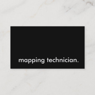 Tarjeta De Visita técnico de asignación.