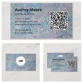 Tarjeta De Visita Técnico de Pestañas Cejas