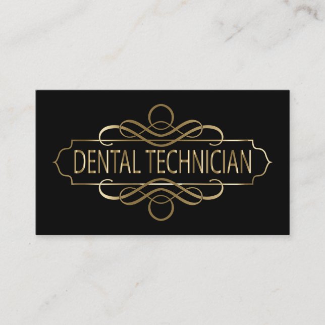 Tarjeta De Visita Técnico dental (Anverso)