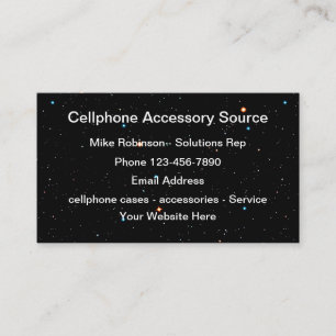 Tarjeta De Visita Tecnología de Accesorios de Teléfono Celular