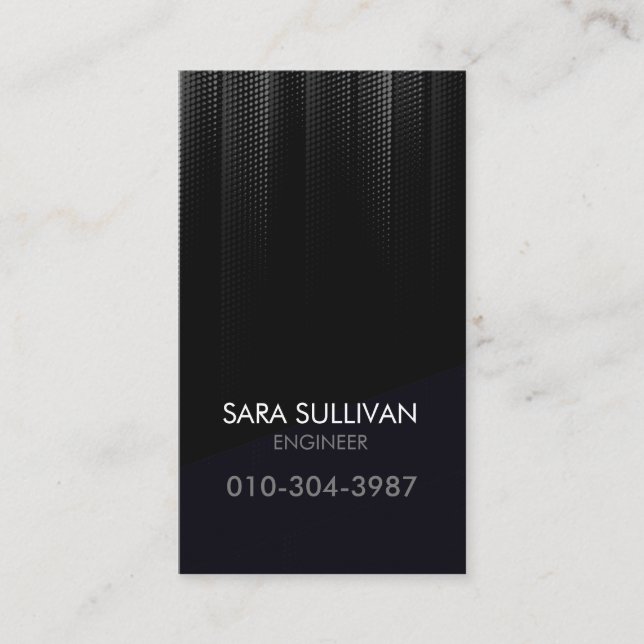 Tarjeta De Visita Tecnología de ingeniería (Anverso)