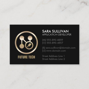 Tarjeta De Visita Tecnología de programador de computadoras