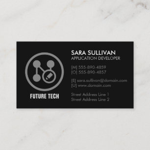 Tarjeta De Visita Tecnología de programador de computadoras