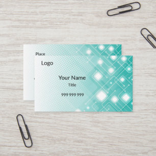 Tarjeta De Visita Tecnología moderna agradable