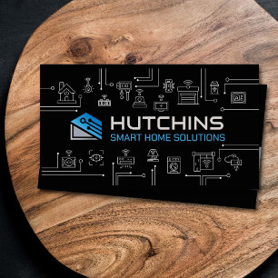 Tarjeta De Visita Tecnología moderna de automatización del hogar int