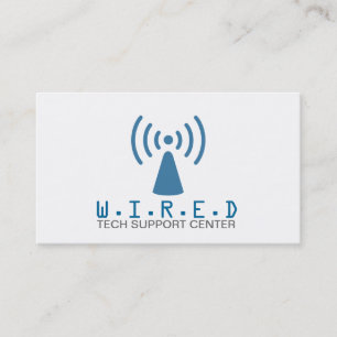 Tarjeta De Visita Tecnología Soporte técnico Reparación de computado