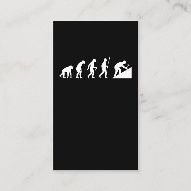Tarjeta De Visita Tejido Martillo de evolución y artesanía para teja (Anverso)