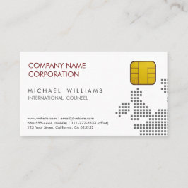 TARJETA DE VISITA TELECOMUNICACIONES CHIP SIM GSM TELÉFONO MÓVIL