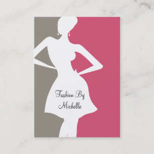 Tarjeta De Visita Tema de la moda