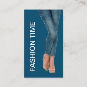 Tarjeta De Visita Tema de moda