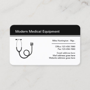 Tarjeta De Visita Tema médico
