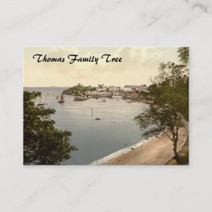 Tarjeta De Visita Tenby, Pembrokeshire, País de Gales