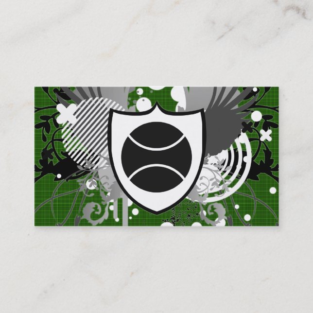 Tarjeta De Visita tenis de paja hi-fi (Anverso)