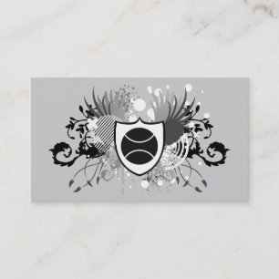 Tarjeta De Visita tenis estilo argyle hi-fi