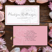 Terapeuta Estilista de Spa Floral de Peonía Rosa M