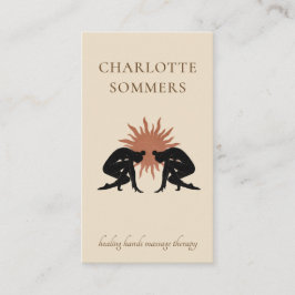 Tarjeta De Visita Terapia de Masaje