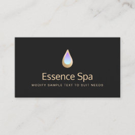 Tarjeta De Visita Terapia de Masaje Aromaterapía Spa