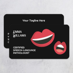 Tarjeta De Visita Terapia del habla