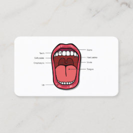 Tarjeta De Visita Terapia del habla QR personalizado