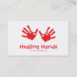 Tarjeta De Visita Terapia del masaje