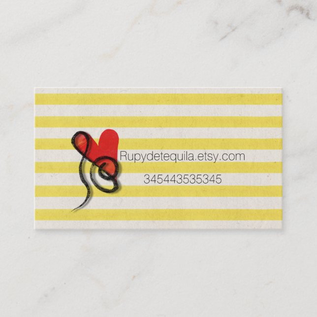 Tarjeta De Visita Terapia musical (Anverso)