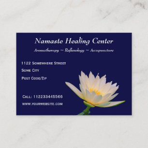 Tarjeta De Visita Terapia/yoga/meditación holísticas