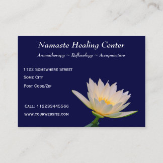 Tarjeta De Visita Terapia/yoga/meditación holísticas