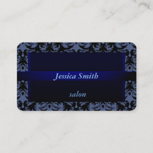 Tarjeta De Visita Terciopelo adamascado moderno y elegante