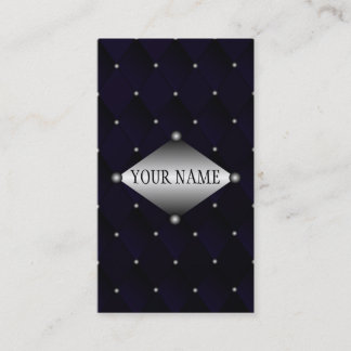 Tarjeta De Visita Terciopelo y acero