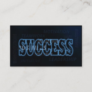 Tarjeta De Visita Términos de expertos de soluciones de negocios de 