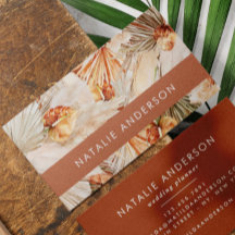 Terracotta Bohemia elegante pampas pasto moderno B