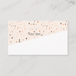 Tarjeta De Visita Terrazo moderno