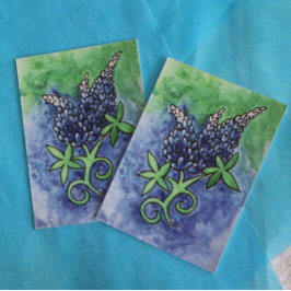 Tarjeta De Visita Texas Bluebonnets