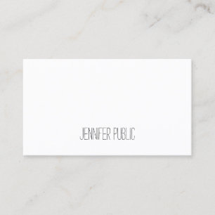 Tarjeta De Visita Texto Caligrafiado Elegante Sencillo Template Mode