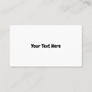 Tarjeta De Visita Texto personalizado