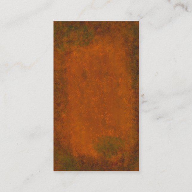 Tarjeta De Visita Textura abstracta metalizado corroída (Anverso)