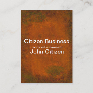 Tarjeta De Visita Textura abstracta metalizado corroída