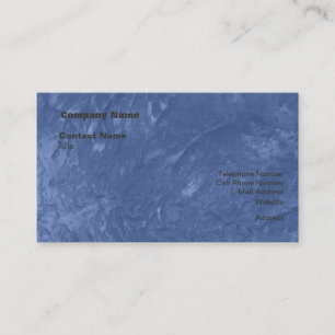 Tarjeta De Visita Textura Arrugada Tintada