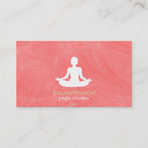 Tarjeta De Visita Textura cepillada (guayaba)